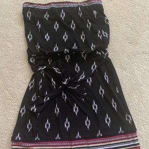 NWT Black Bandeau Dress